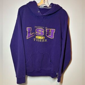 Russell Athletic Purple LSU Men's Hoodie